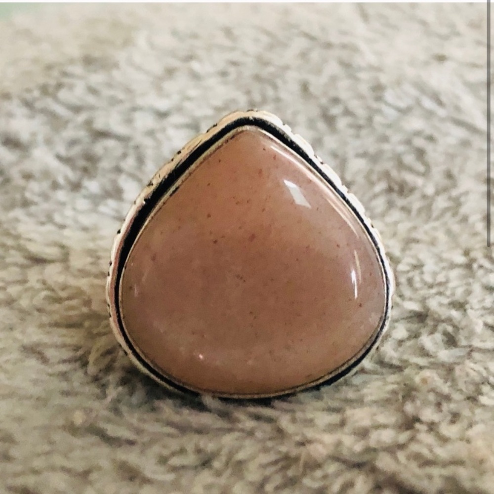 Natural Sunstone Ring 8